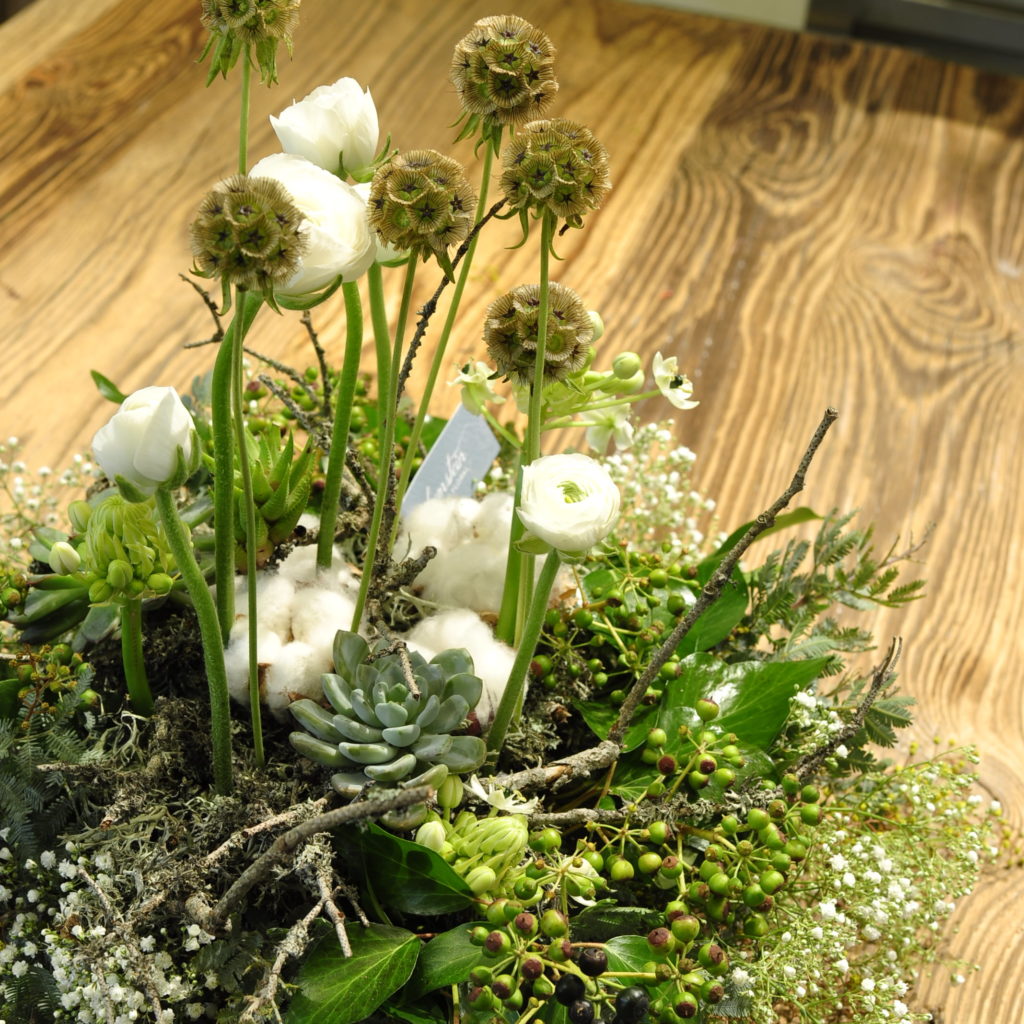 arrangement de table pour dame nature