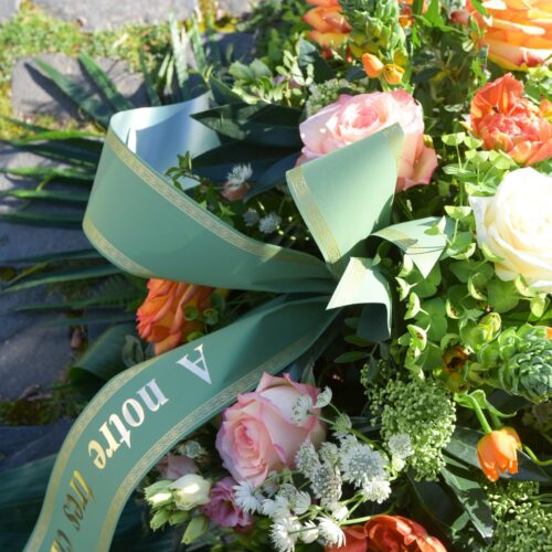 Inscription sur un ruban