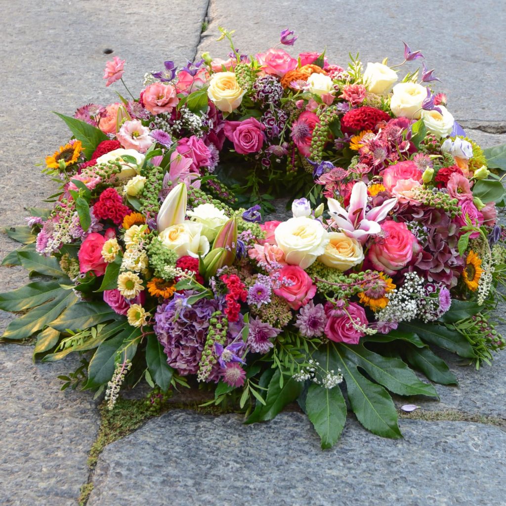 Couronne de ton rose