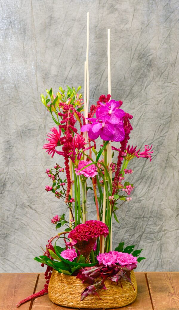 Abonnement floral avec des Vandas_