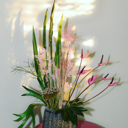 Abonnement floral avec des fleurs exotique_-2