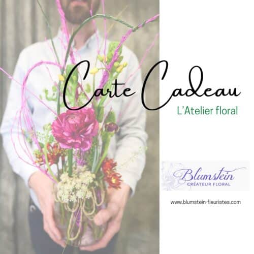 Une Carte cadeau atelier floral