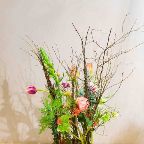 La composition du mikado et du végétal